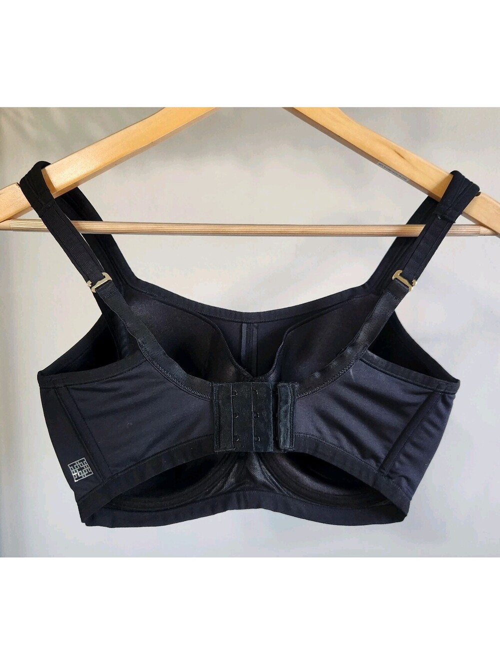 Natori Sports Bra 32DDD Black Yogi Convertible High Impact Sports Coolmax - Picture 2 of 3